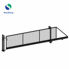 Garden fence aluminum sliding gate automatic cantilevered portal electric operation standard and customized available